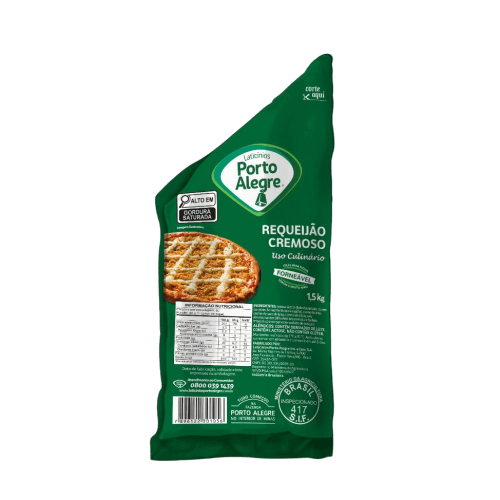 Requeijão Cremoso Porto Alegre 1,5kg - 1 Unidade